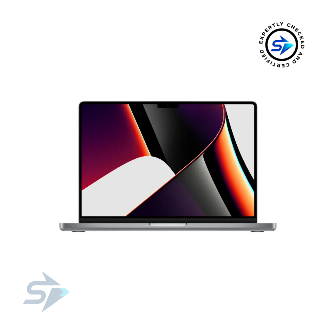 A New Design (1) - Made with PosterMyWall (3) MacBook Pro 14" 2021 Apple M1 Pro 3.2GHz 8-Core CPU 14-Core GPU Space Grey - Image 1