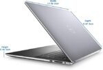 Precision 5560 Laptop With 15.6 Inch FHD Display, Intel Core i7-11th Gen/16GB RAM/512GB SSD/Intel UHD Graphics/Windows 11 English grey - Image 3