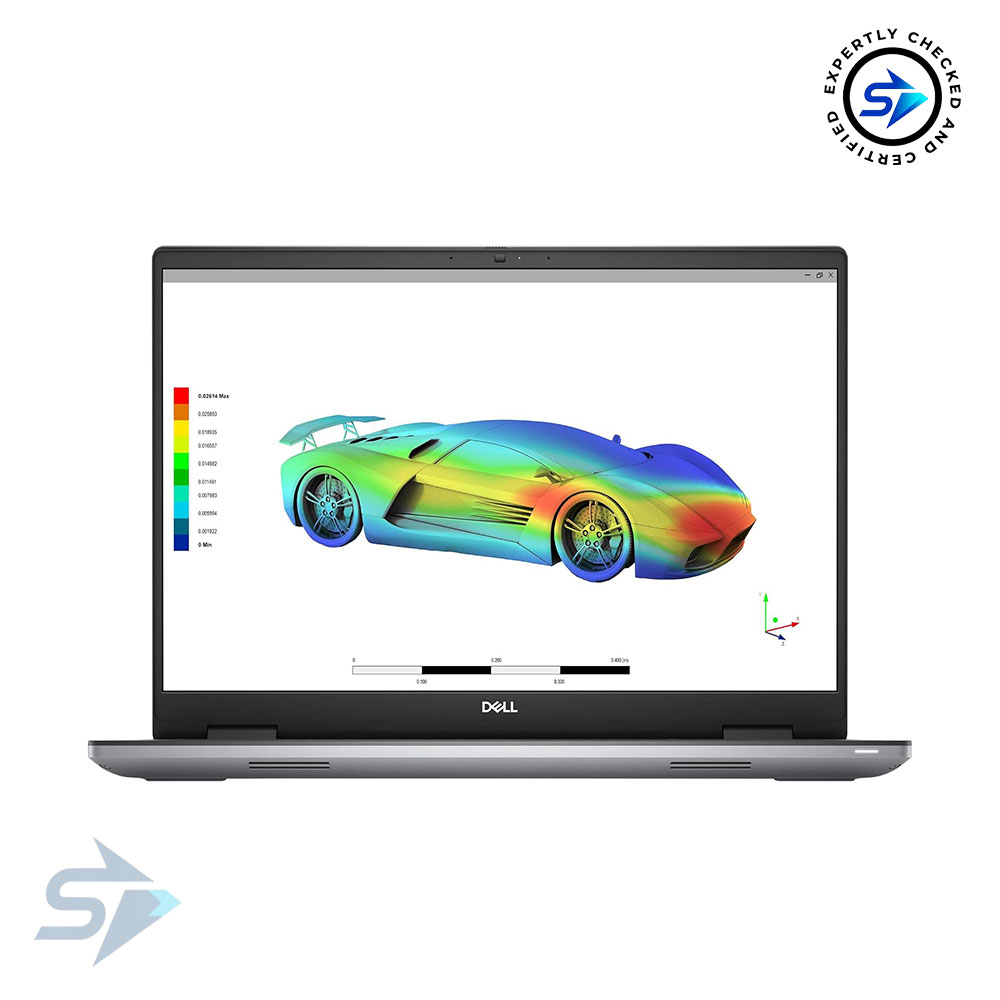 7670 Precision 7670 Laptop With 16 Inch FHD Display,Core i7-12850H/16-Core/12th Gen/16GB RAM/512 SSD/NVIDIA GeForce RTX A1000/Windows 11 English/Arabic Grey - Image 1