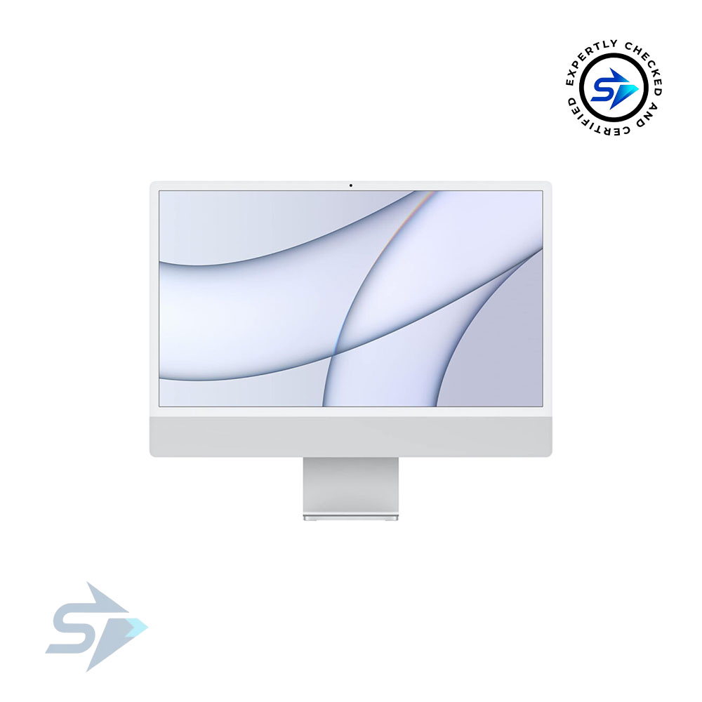 Untitled-2 Apple iMac 2021, M1 8-core CPU 7-core GPU, 8GB RAM, 256GB SSD, 2 ports, 24 inch, Silver - Image 1